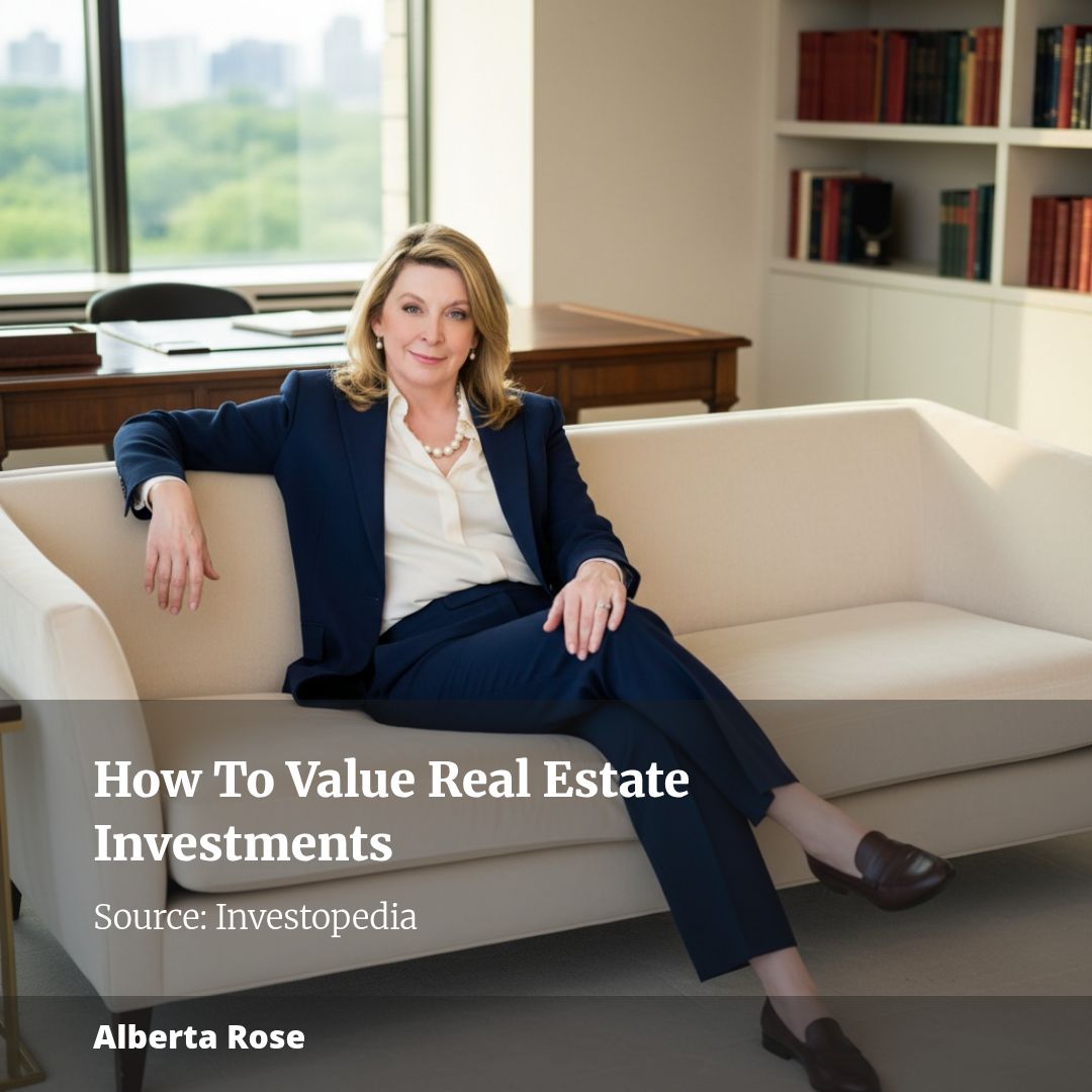 How To Value Real Estate Investments